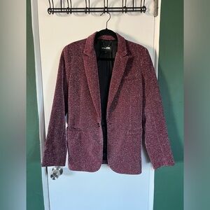 Neon Blonde sparkle blazer